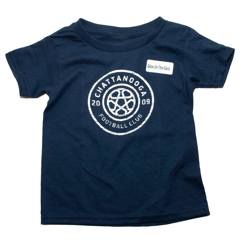 Glow In The Dark Toddler T-Shirt (Navy)