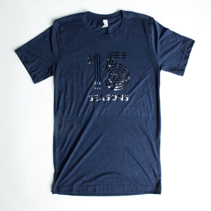 15 Seasons T-Shirt (Navy)