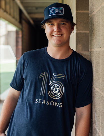 15 Seasons T-Shirt (Navy)