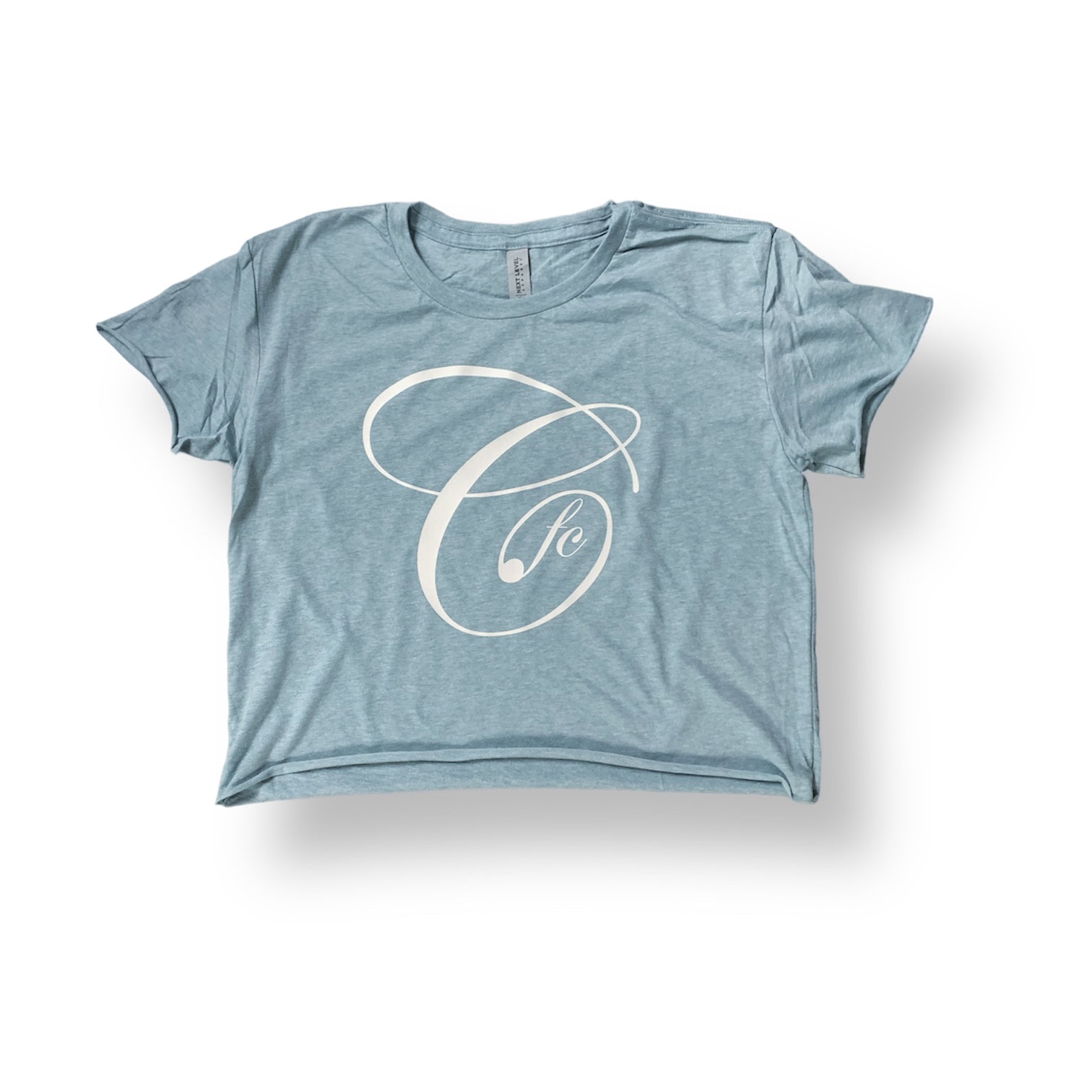 Women's Script FC Cropped T-Shirt (Blue) – The Shop at Chattanooga FC