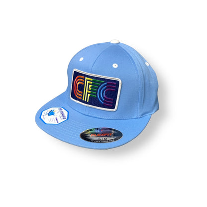 Pride Flex Fit Cap (Lt Blue/White)