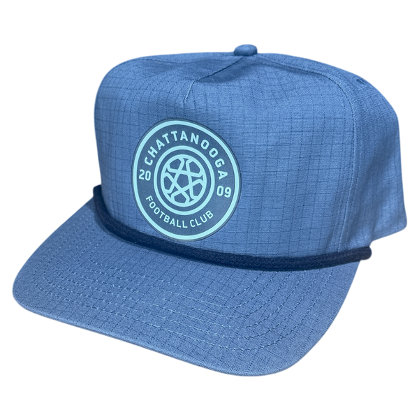 Ripstop Snapback Rope Cap (Navy)