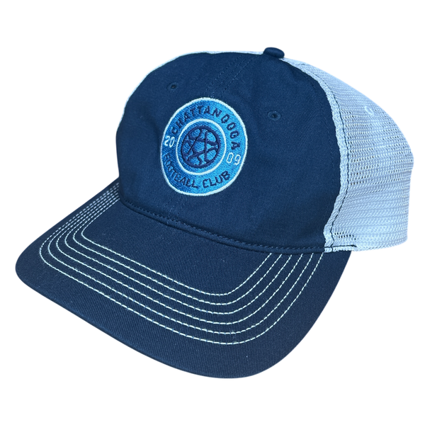 Sky Crest Cap (Mesh Back) - Navy