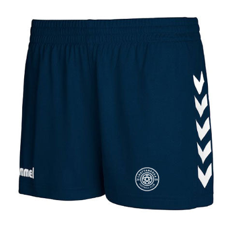 hummel Women's Core Poly Shorts (Navy)