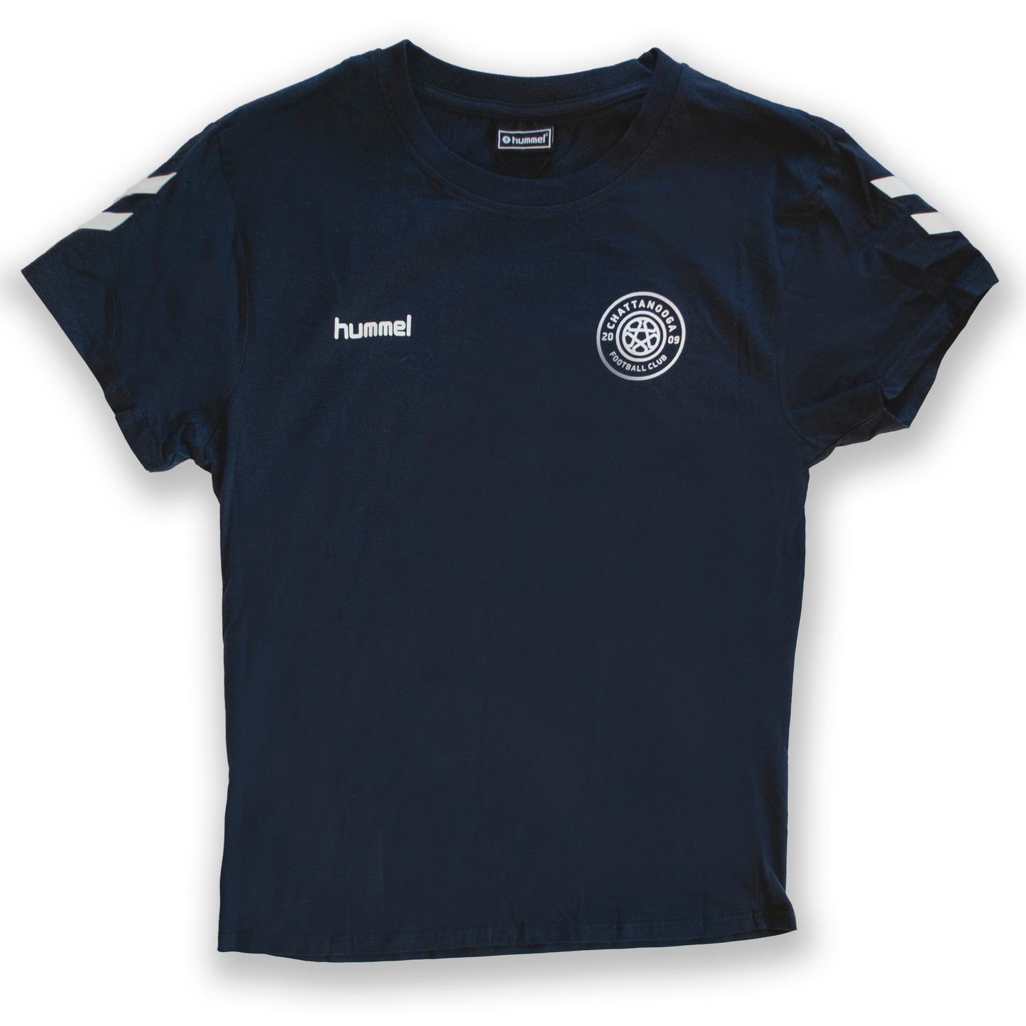 hummel Women's Cotton T-Shirt (Navy)