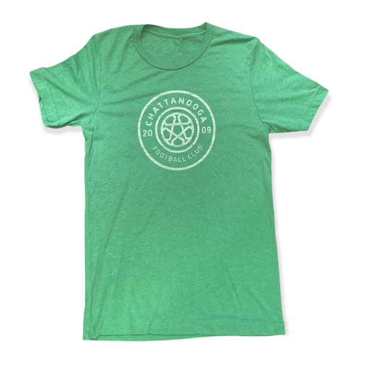 Antiqued Logo T-Shirt (Green Tri-Blend)