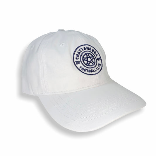 Cap (White - Brushed Twill)