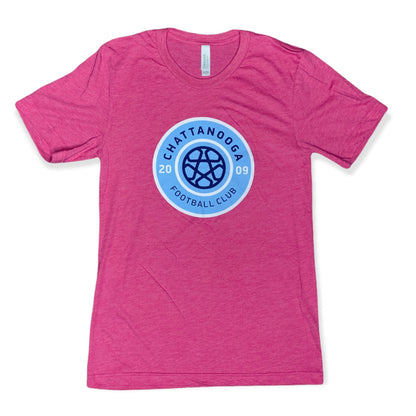 Youth Sky Crest T-Shirt (Berry Tri-Blend)