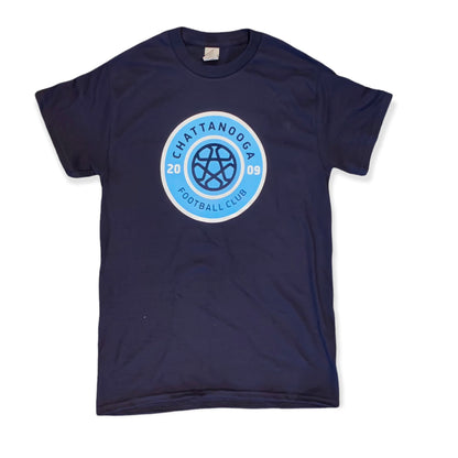 Sky Crest Logo T-Shirt (Navy)