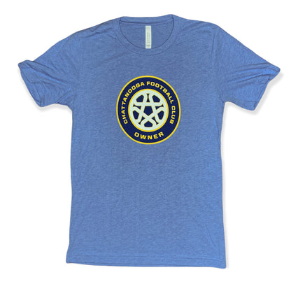 Owner Crest Bella Unisex T-shirt (Blue)