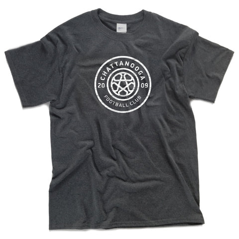 Youth Antiqued Logo T-shirt (Gray)