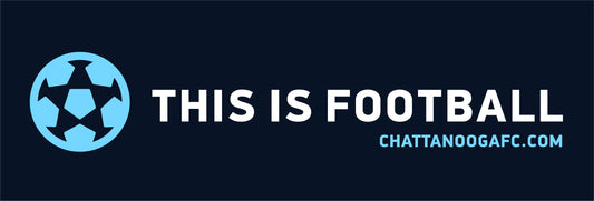 Sticker (2.75" x 8.5") - This Is Football