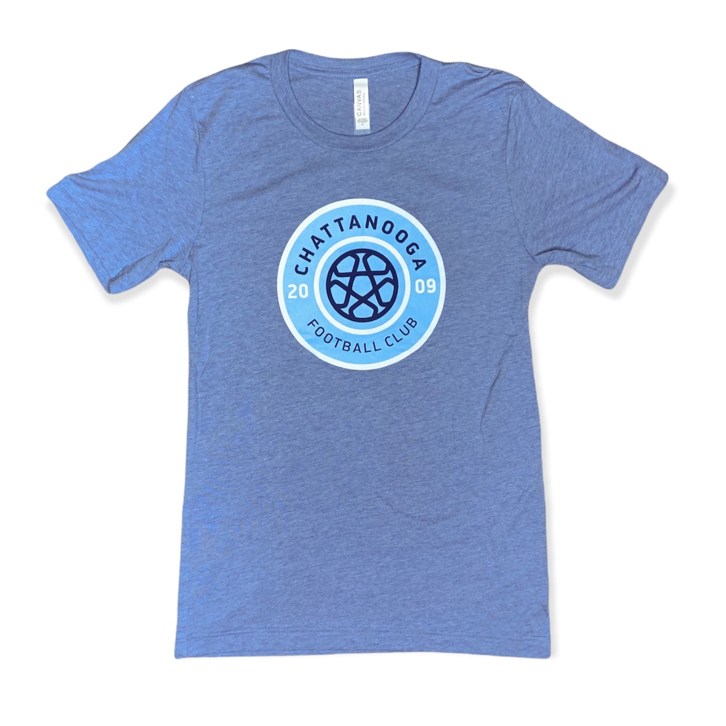 Youth Sky Crest T-Shirt (Blue Tri-Blend)
