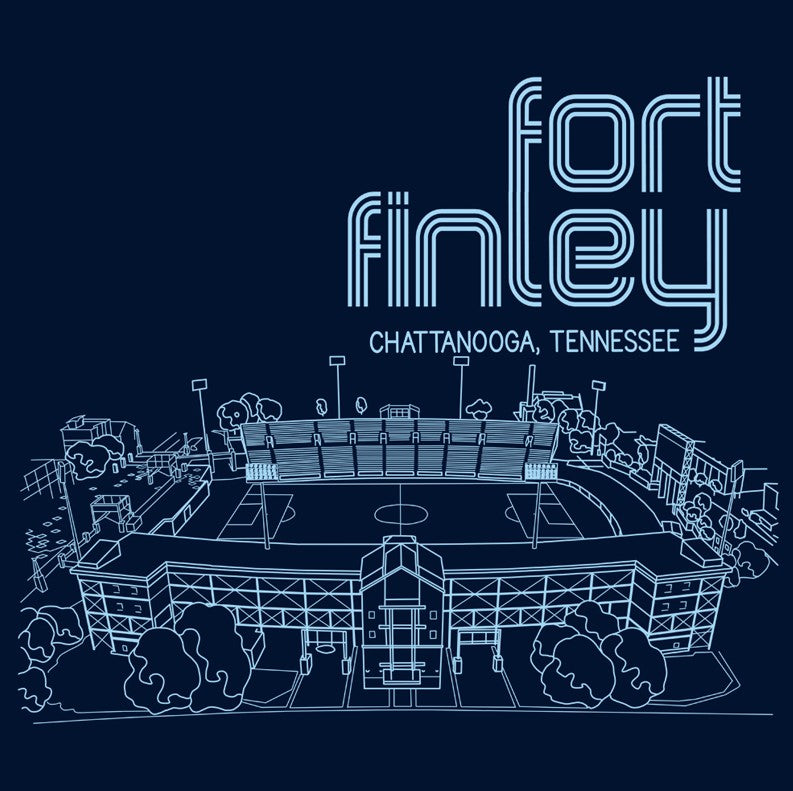 Fort Finley T-Shirt (Navy) - Gildan