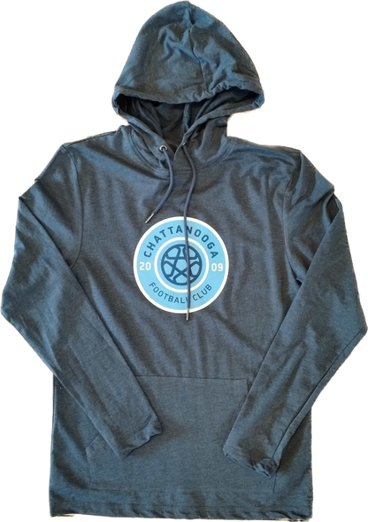 Sky Crest Pullover Hooded (Washed Indigo)